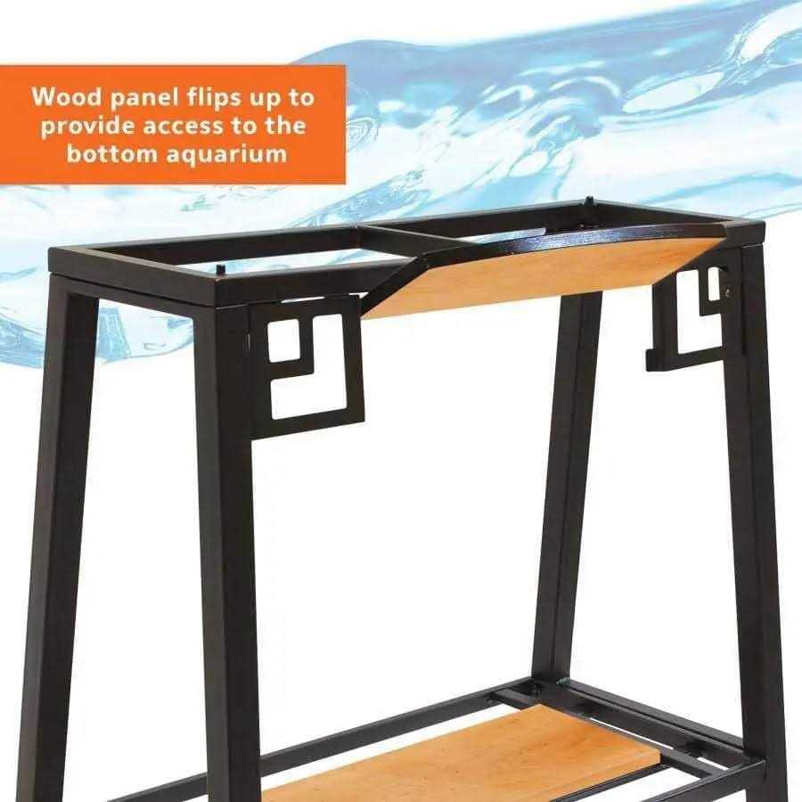 Aqueon Forge Metal Aquarium Stand - Pet Supplies online store