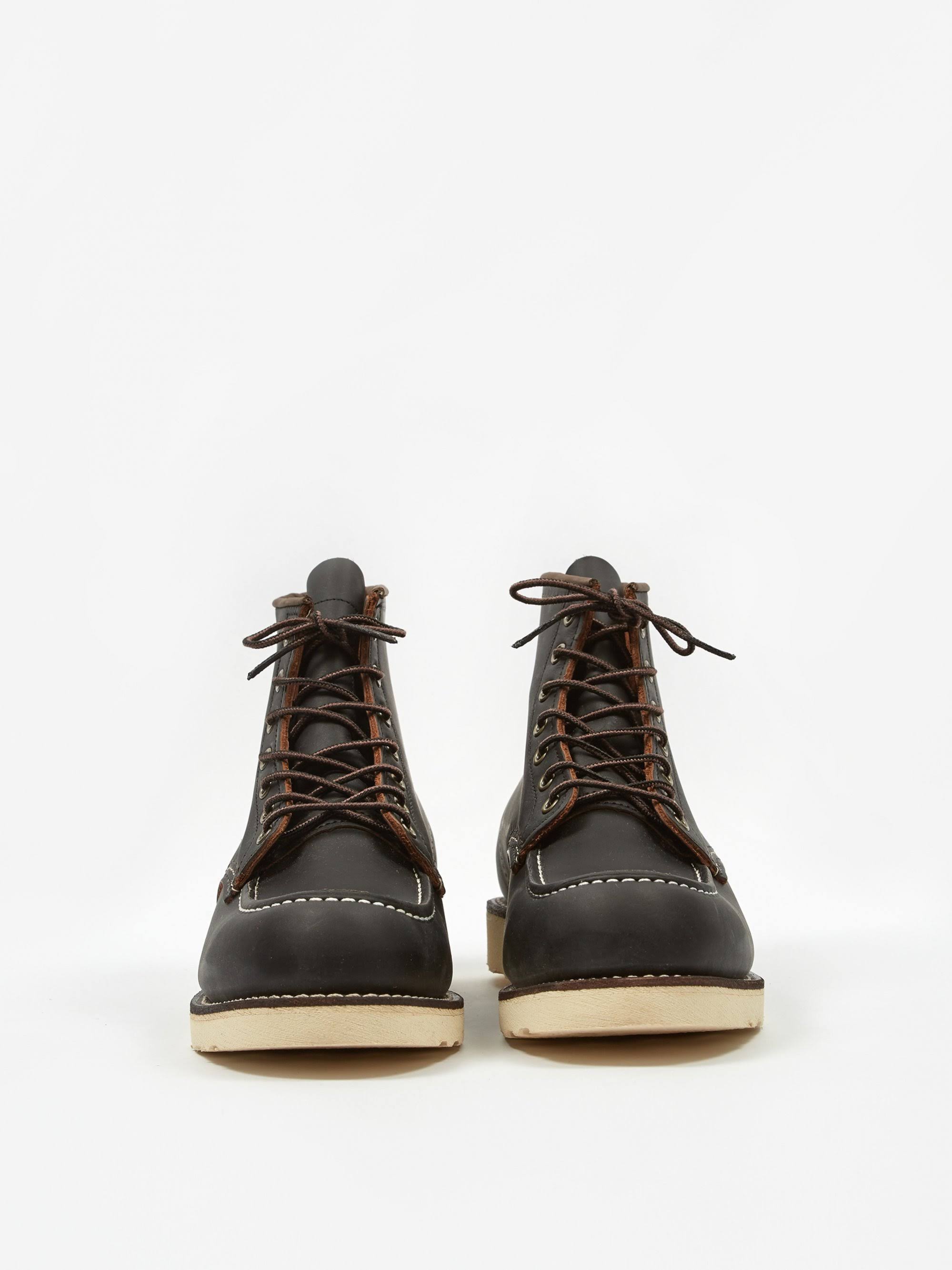 Red Wing Men&s Classic 6 inch Moc 8849 Black Prairie