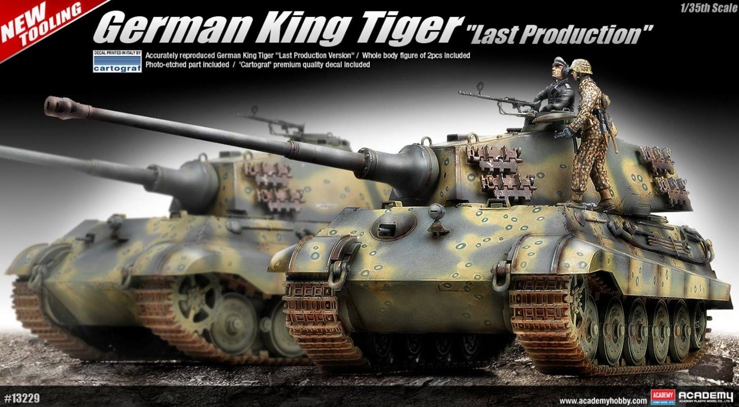 Academy 1/35 German King Tiger Last Production 13229