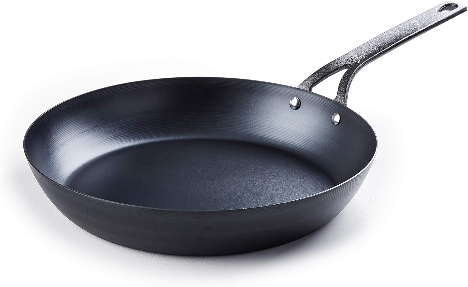 BK Black Steel Seasoned Carbon Steel Skillet, 12