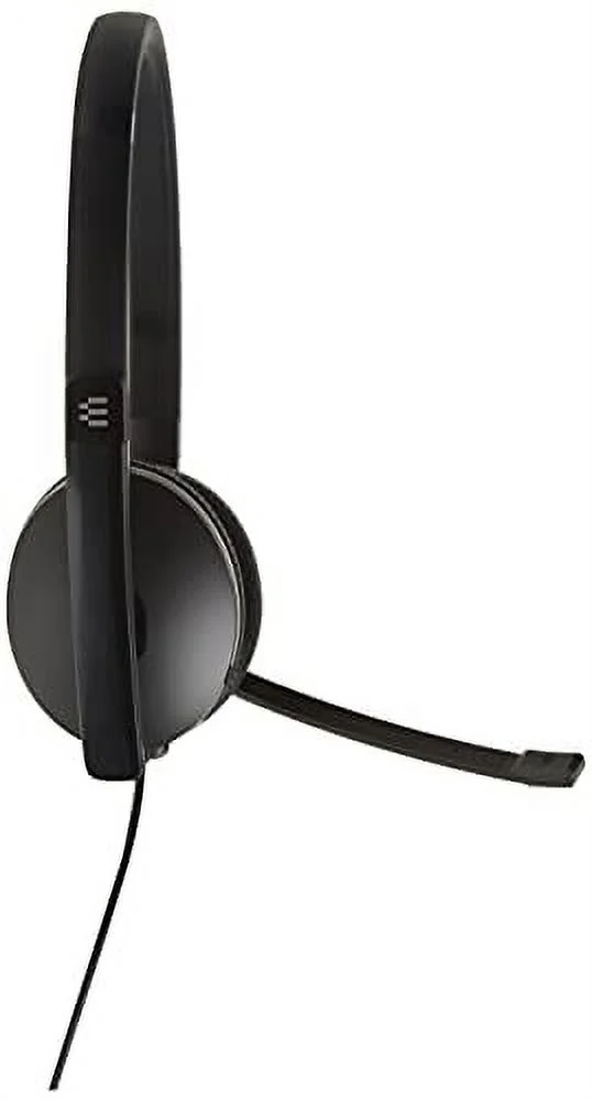 Sennheiser SC 165 USB (508317) - Double-Sided (Binaural) Headset for Business Professionals | with HD Stereo Sound, Noise-Cancelling Microphone, & USB Connector (Black)