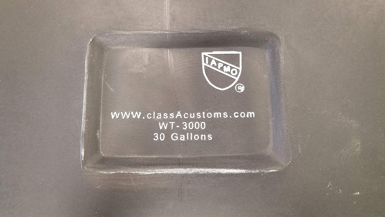 30 Gallon RV Waste Black Water Holding Tank WT-3000