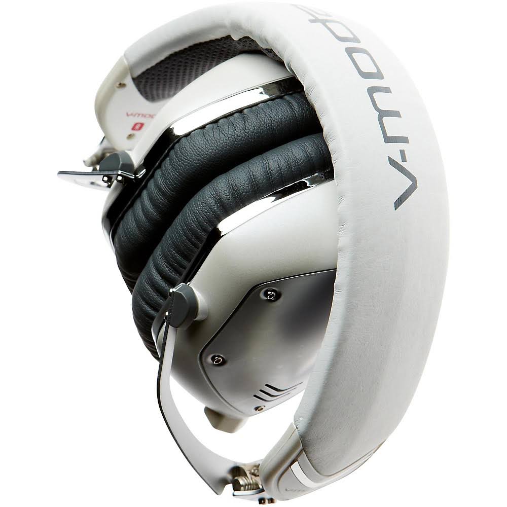 V-MODA Crossfade M-100 Over-Ear Headphones (White Silver)
