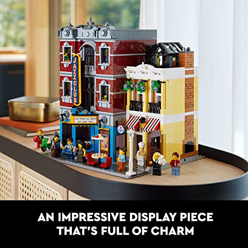 LEGO Icons Jazz Club 10312 Building Set for Adults and Teens, A Collectible Gift for Musicians, Music Lovers, and Jazz Fans, Includes 5 Detailed Rooms Within The Music Venue and 8 Minifigures
