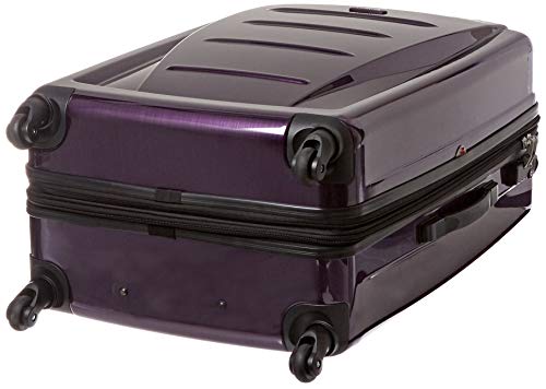 Samsonite Winfield 2 Hardside Expandable Luggage with Spinner Wheels, Brushed Anthracite, Checked-Large 28-Inch