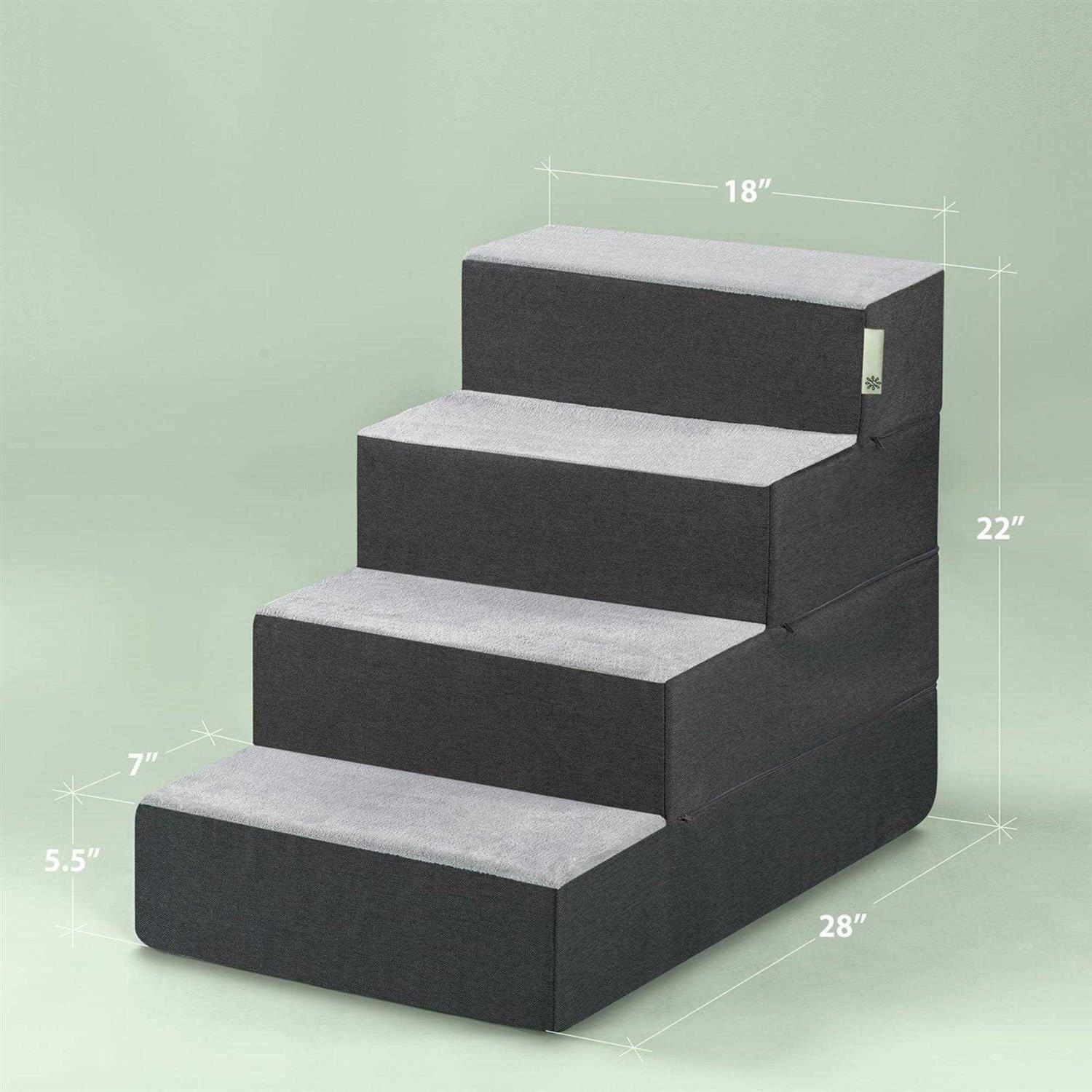 Zinus Easy Pet Stairs Pet Ramp - Pet Supplies online store