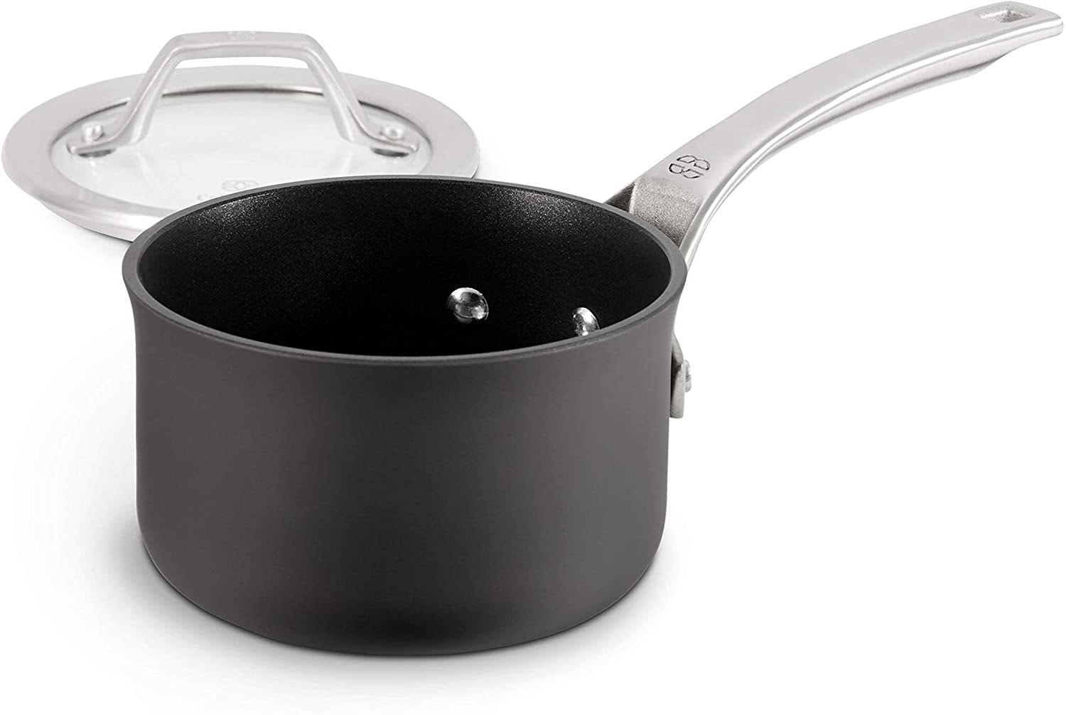 Calphalon Signature Nonstick 1-Qt. Sauce Pan with Cover