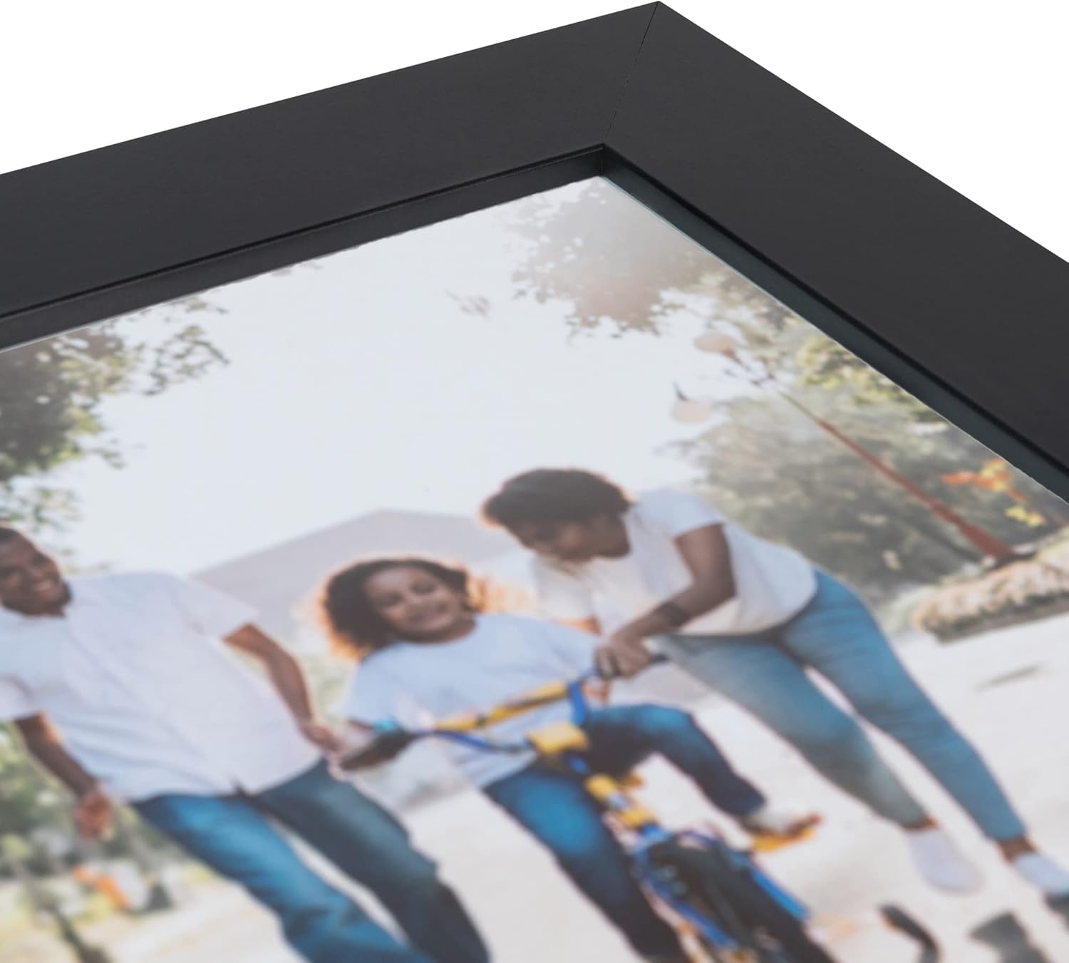 ArtToFrames 28x37 Inch Black Picture Frame, This 2.00 Inch Custom MDF Poster Frame is Black, Great for Your Art or Photos - Comes with Economy Acrylic