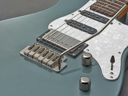 YAMAHA 6 String Solid-Body Electric Guitar, Right, Translucent Black, 612VII (PAC612VIIFM TBL)