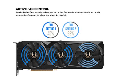 ZOTAC Gaming GeForce RTX 2080 Ti AMP Extreme 11GB GDDR6 352-bit Gaming Graphics Card, IceStorm 2.0, Extreme Overclock, Freeze Fan Stop, Active Fan Control, PowerBoost, Spectra 2.0, ZT-T20810B-10P