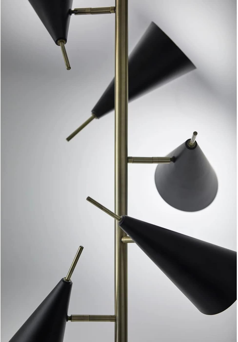 Adesso 3477-21 Owen Tree Lamp, Antique Brass