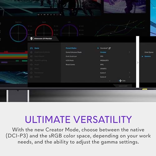 Alienware 34 Curved Gaming Monitor – AW3425DWM - 34-inch WQHD 180Hz 1ms Display, 1500R, AMD FreeSync Premium, VESA AdaptiveSync.