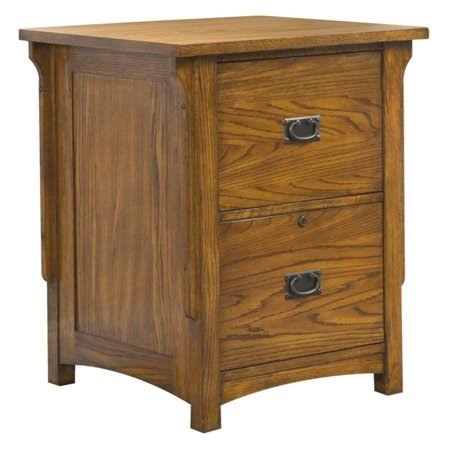 Winners Only Colorado 2-Drawer Lateral File Cabinet - Medium Oak 3, Brown