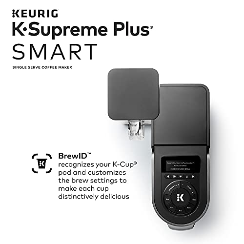 Keurig K-Supreme Plus SMART Single Serve Coffee Maker with illy Intenso Bold Roast 32 K-Cup Pods