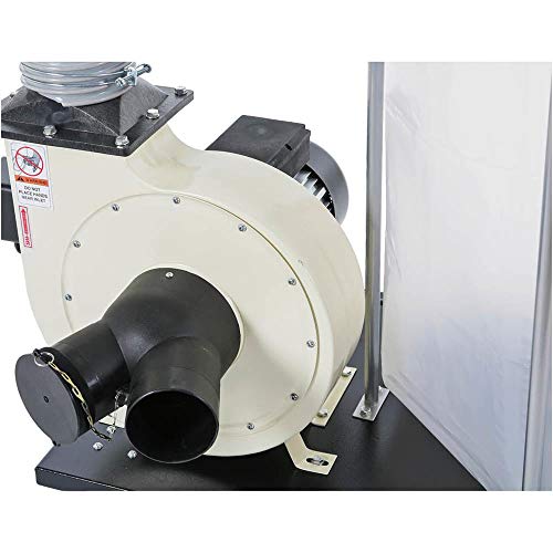 SHOP FOX W1685 1.5-Horsepower 1,280 CFM Dust Collector