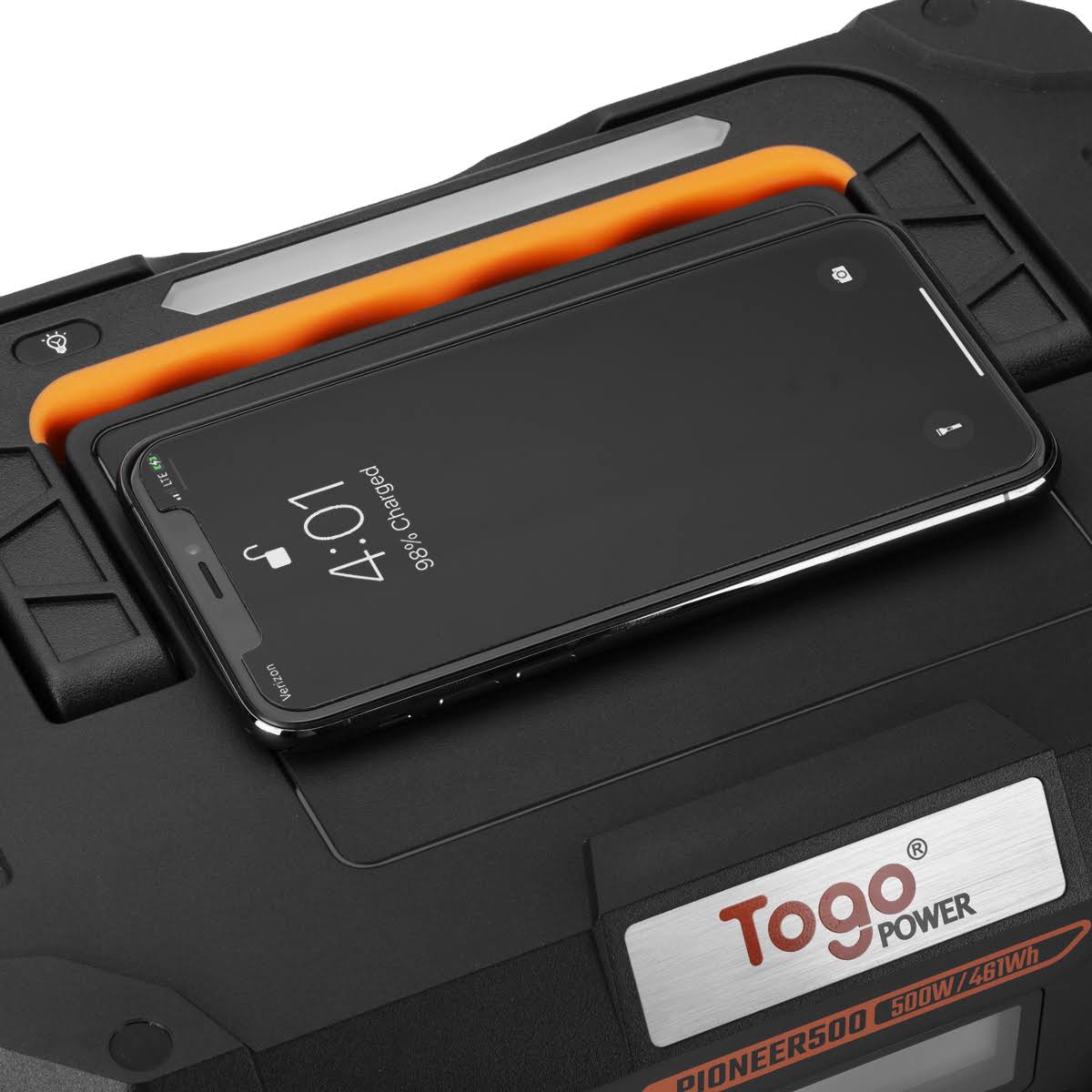 Togo Power Pioneer 500 , 461WH Portable Power Station Lithium Battery 500W (1000W Peak) for Camping, Home Emergency, Tailgating,