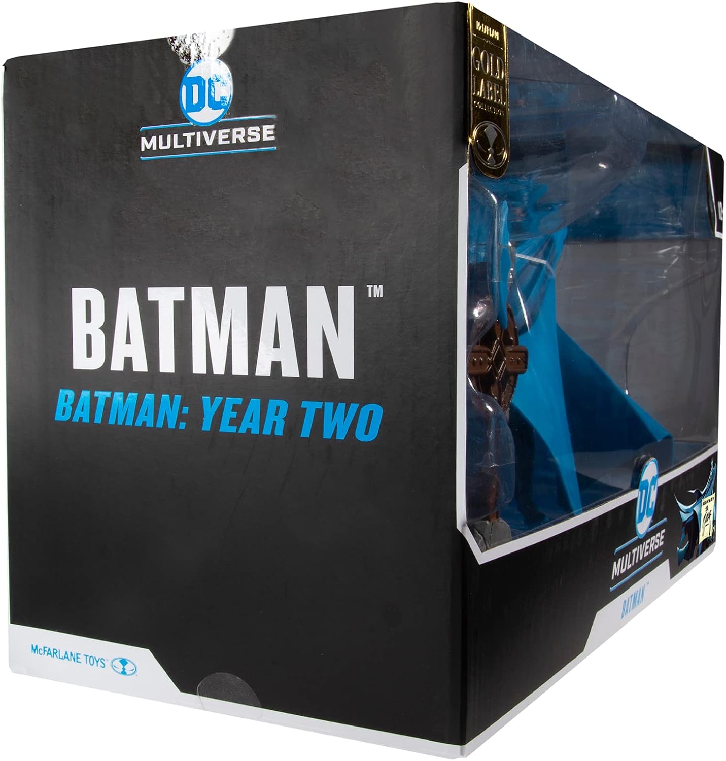 McFarlane TM15140 DC Multiverse-Batman Year Two (Gold Label) NYCC, Multicolour