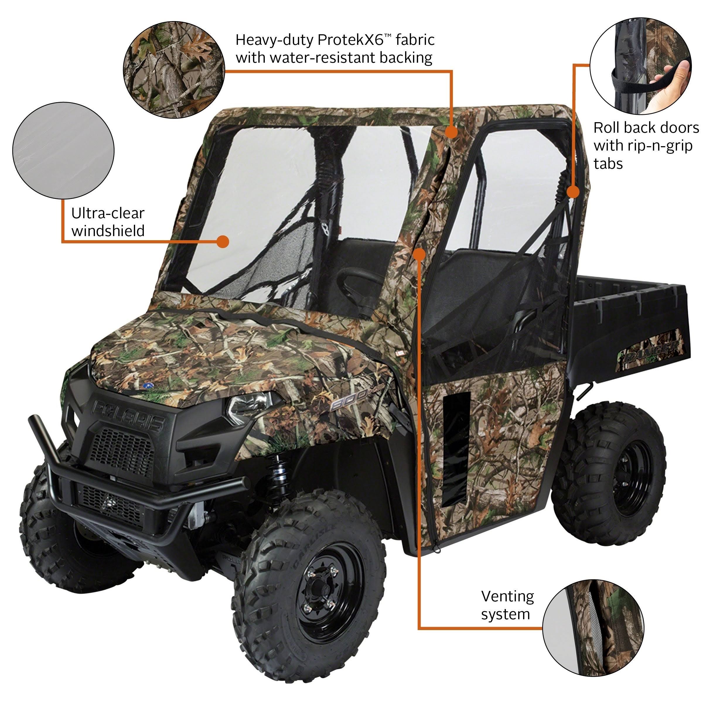 Classic Accessories UTV Cab Enclosure, Kawasaki Mule 600, Vista Camo