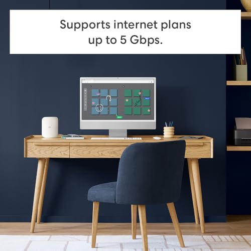 Introducing Amazon eero Pro 7 tri-band mesh Wi-Fi 7 router (newest model) - Supports internet plans up to 5 Gbps, Coverage up to 6,000 sq. ft., 3-pack