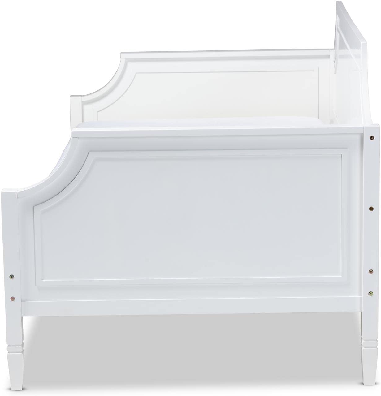 Baxton Studio Mariana White Wood Twin Size Daybed