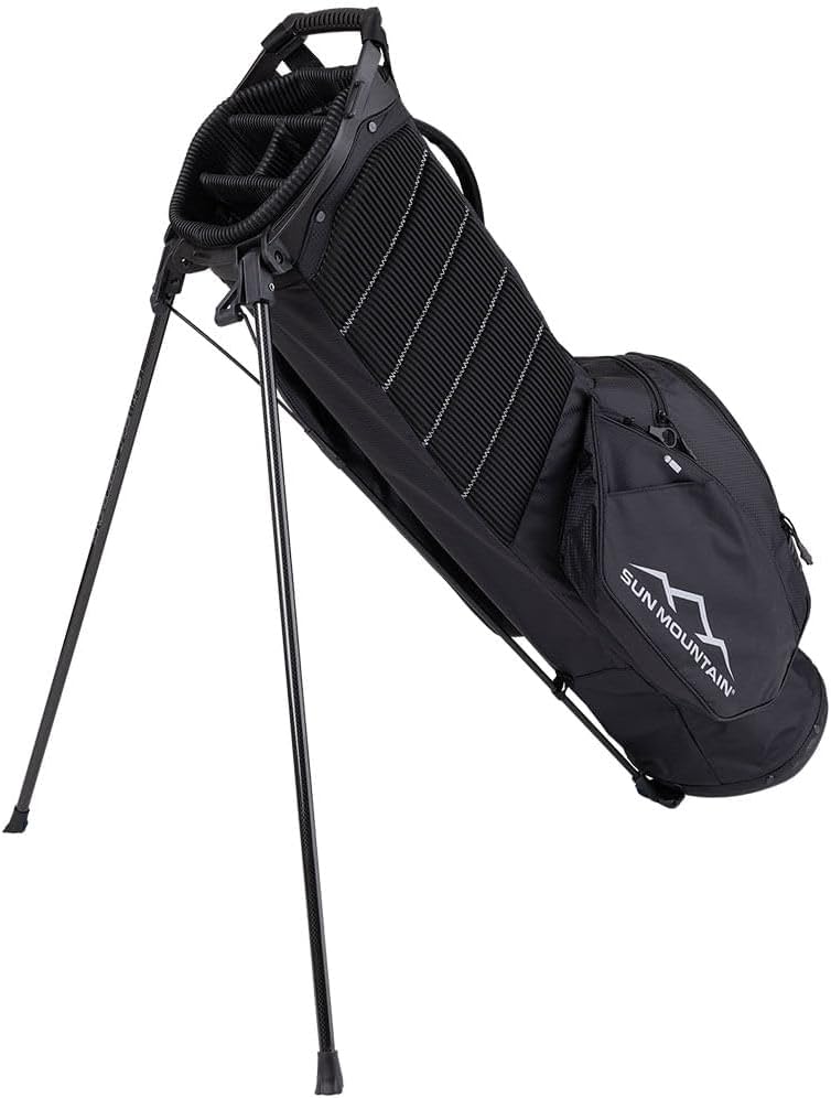 Sun Mountain 2024 2.5+ Golf Stand Bag Black/White