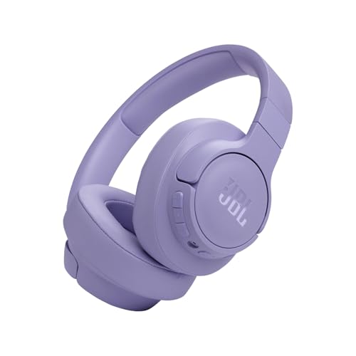 JBL Tune 770NC - Adaptive Noise Cancelling with Smart Ambient Wireless Over-Ear Headphones, Bluetooth 5.3, Up to 70H Battery Life with Speed Charge, Lightweight, Comfortable & Foldable Design (Black)