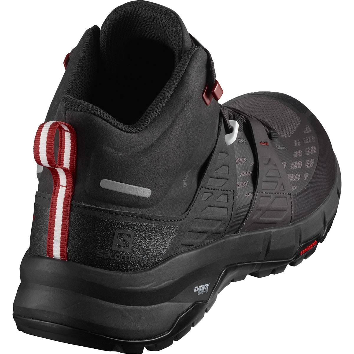 Salomon Men&s Odyssey Mid GTX-Size 12 Medium Black/Shale