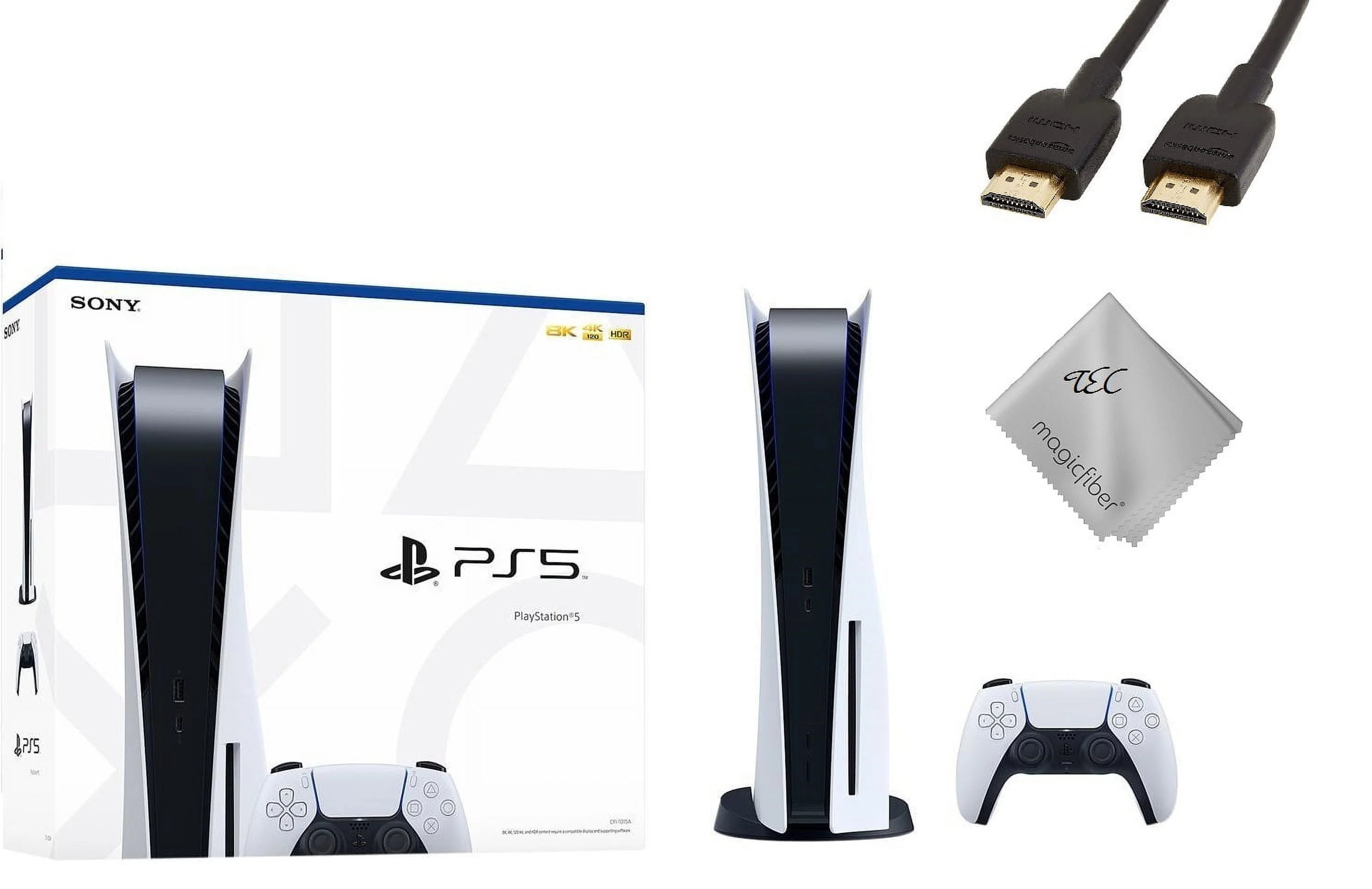 TEC New Sony PlayStation_PS5 Gaming Console (Disc Version), Sony PlayStation - 5