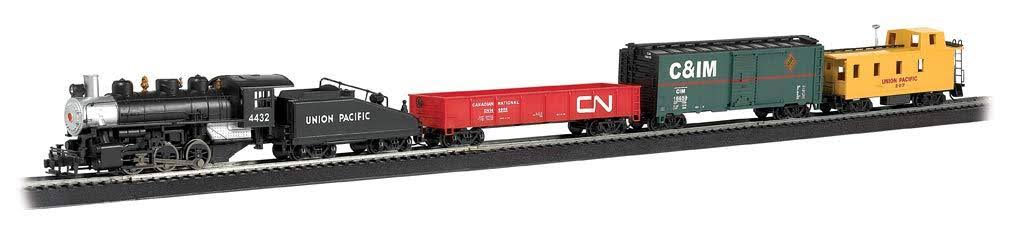 Bachmann Trains - Pacific Flyer Ready to Run Electric Train Set - HO Scale