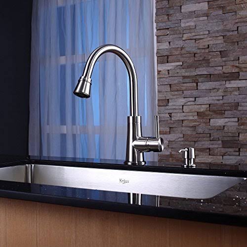 Kraus KSD-30SN Soap Dispenser Satin Nickel