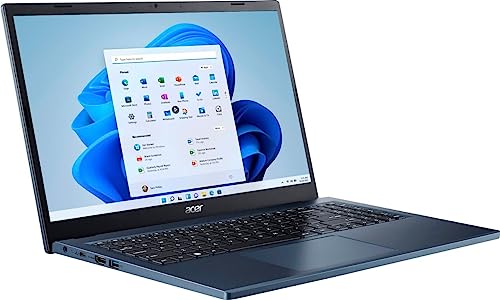 acer Aspire 3 Touchscreen 15.6" FHD Laptop 2023 Newest, AMD Ryzen 5 7520U Quad-Core Processor, 16GB LPDDR5 512GB SSD, WiFi 6, Bluetooth 5.2, HD Webcam, HDMI, Silver, Windows 11, GM Accessory