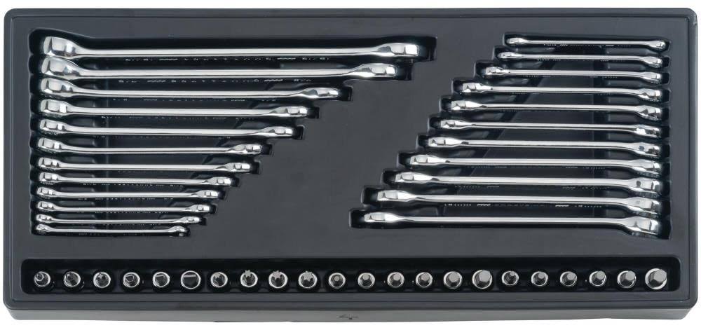Craftsman 1/4, 3/8 and 1/2 in. Drive Metric and SAE 6 and 12 Point Mechanic&s Tool Set 308 pc.