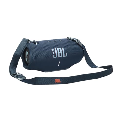 JBL Xtreme 4 - Portable Bluetooth Speaker, Powerful Sound and Deep Bass, IP67 Waterproof, 24 Hours of Playtime, Powerbank, PartyBoost for Multi-speaker Pairing (Blue)