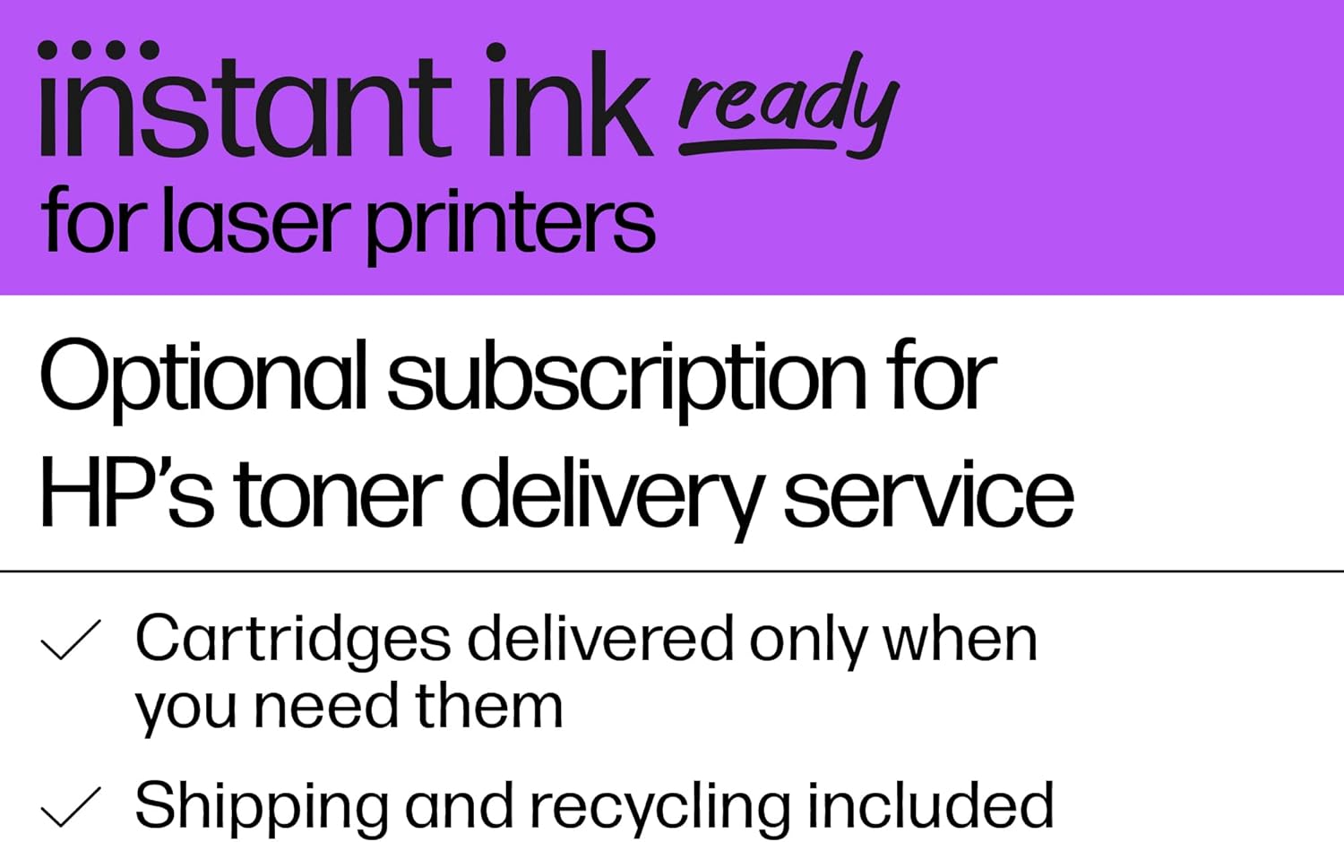 HP LaserJet Pro 4001ne Black & White Printer with HP+ Smart Office Features