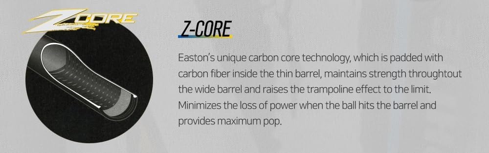 Easton Z2K Baseball bat (33in/28oz)
