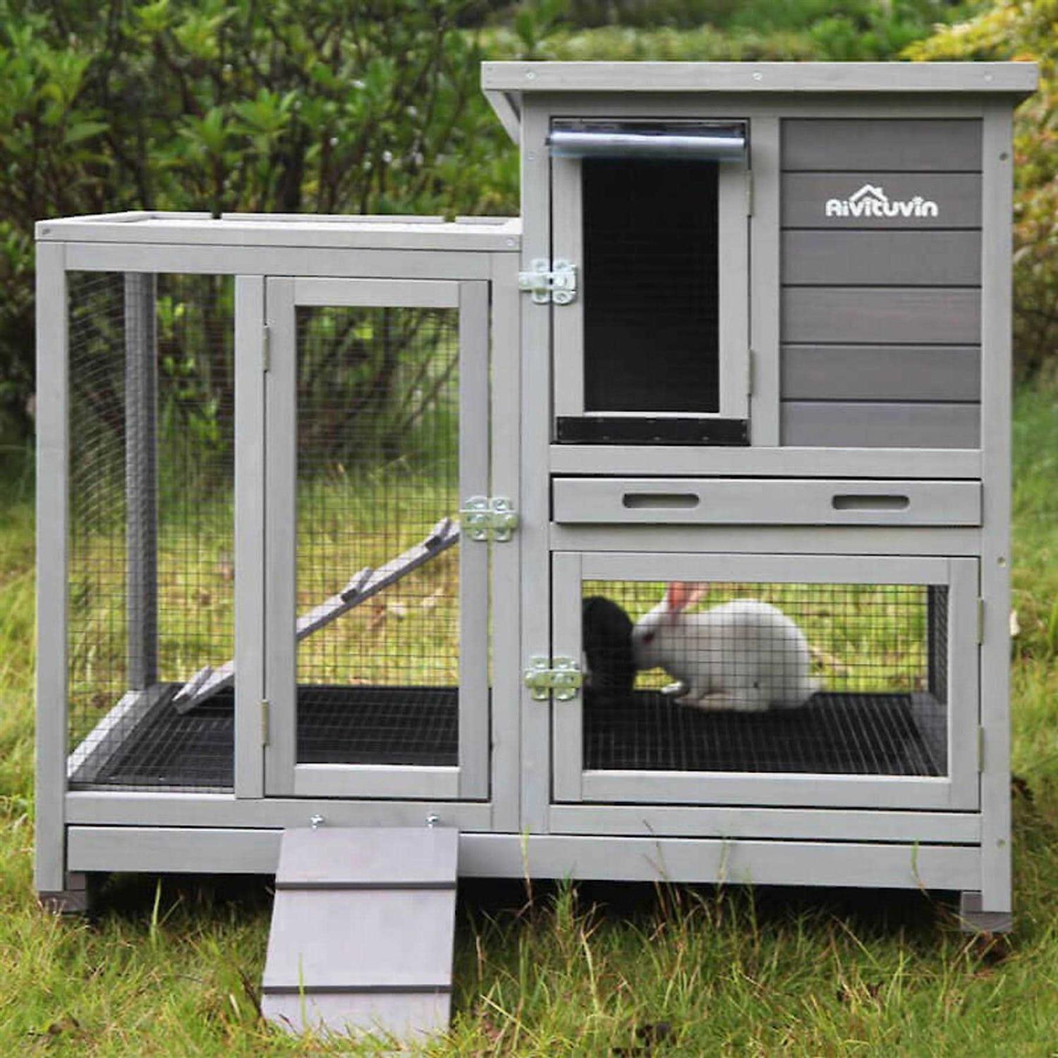 Aivituvin Outdoor & Indoor Bunny Hutch AIR10