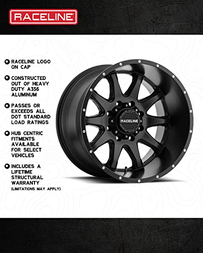 Raceline Wheels 145M Encore Wheel Black W/Machined Finish 15X7"4X100/4X108 Bolt Pattern +40mm Offset/(5.57"B/S) 10 Spoke Aluminum Passenger Car Wheels, Full Size Replacement Black Car Rims