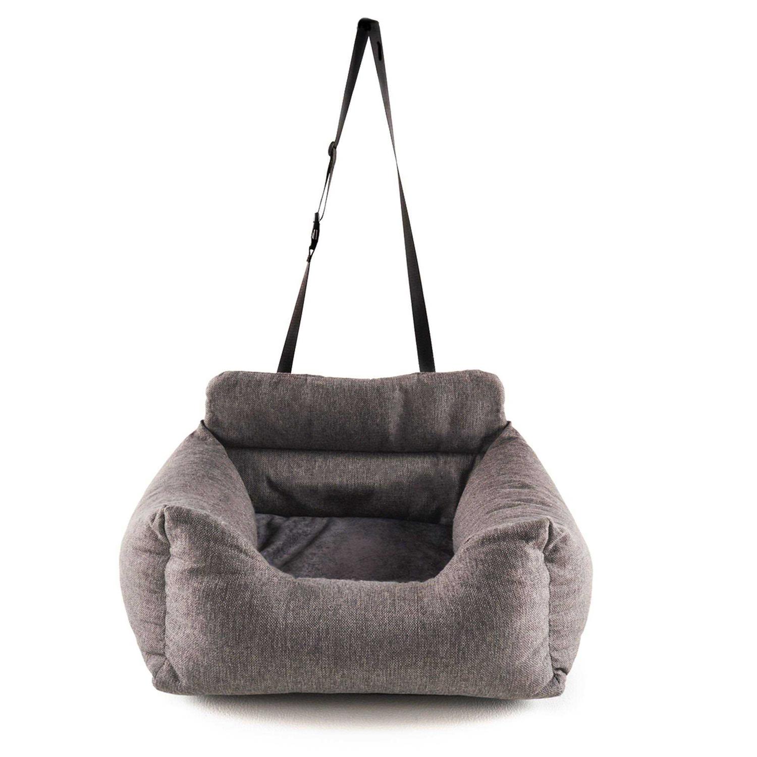 Paw PupProtector Memory Foam Dog Car Bed Gray Seat - Pet Supplies online store