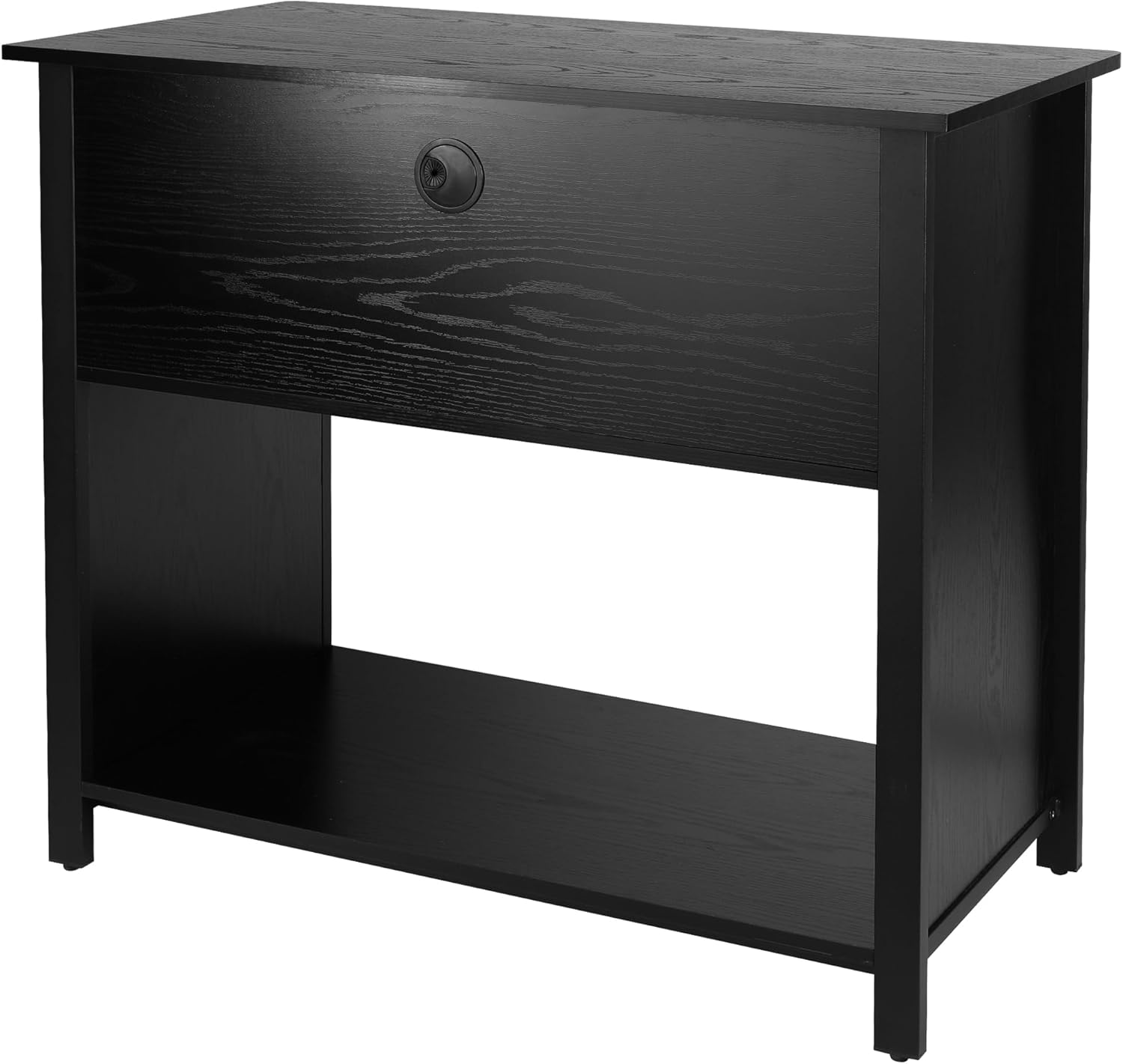 Aquarium Stand with Cabinet, 40-50 Gallon Fish Tank Stand, Turtle Reptile Terrariums Stand, Metal Frame 990 Pounds Load Capacity, 18.9" D x 36.6" W x 32" H