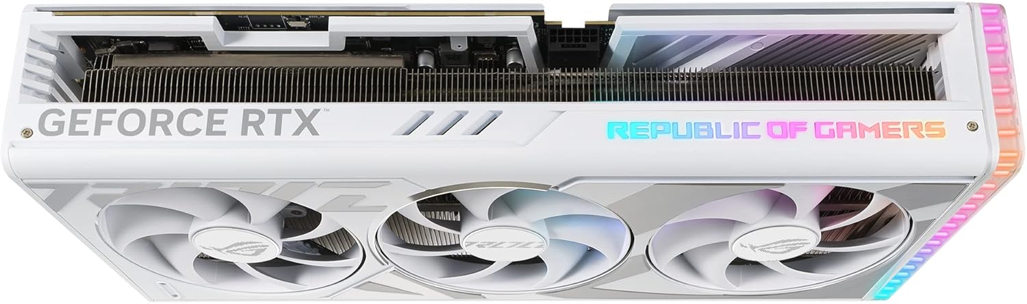 ASUS ROG Strix GeForce RTX ™ 4080 White Edition Gaming Graphics Card (PCIe 4.0, 16GB GDDR6X, HDMI 2.1a, DisplayPort 1.4a)