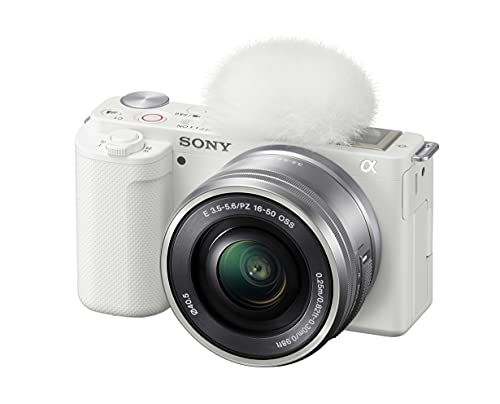 Sony Alpha ZV-E10 - APS-C Interchangeable Lens Mirrorless Vlog Camera Kit - Black