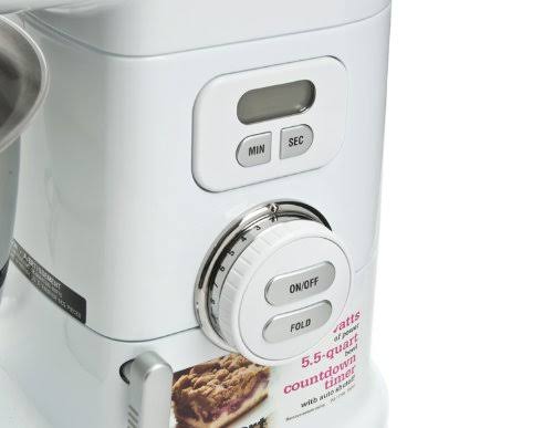 Cuisinart 5 Quart 12-Speed Stand Mixer Sm-55 White Metal