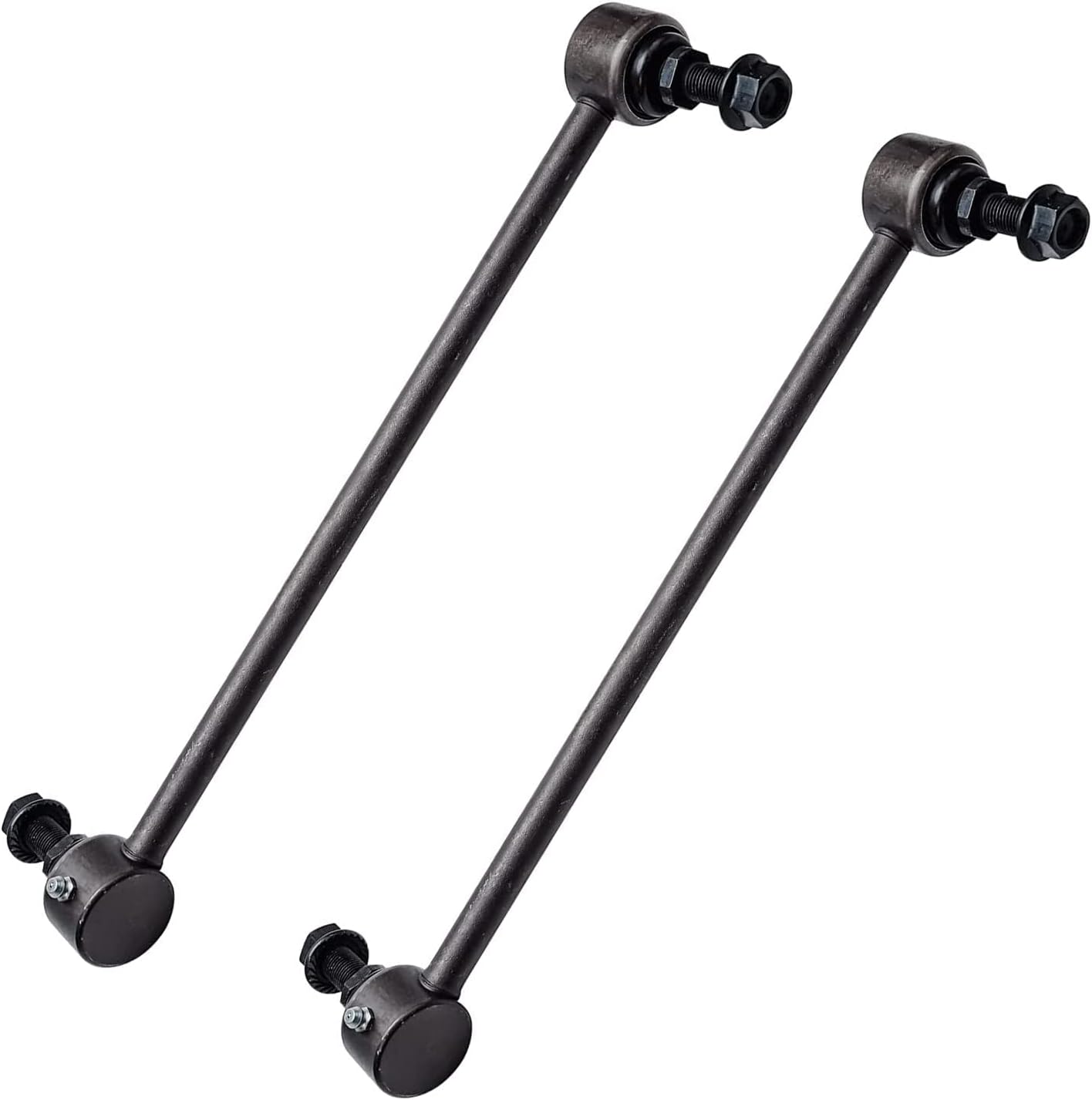 Detroit Axle - Front Struts w/Coil Spring & Sway Bar End Links Kit Replacement for Chrysler Town & Country S Dodge Grand Caravan R/T GT Ram C/V