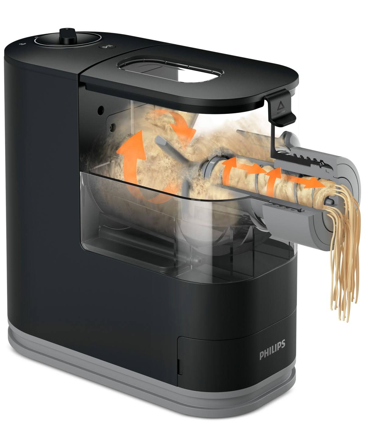 Philips Hr2371/05 Viva Pasta Maker (Compact) Black