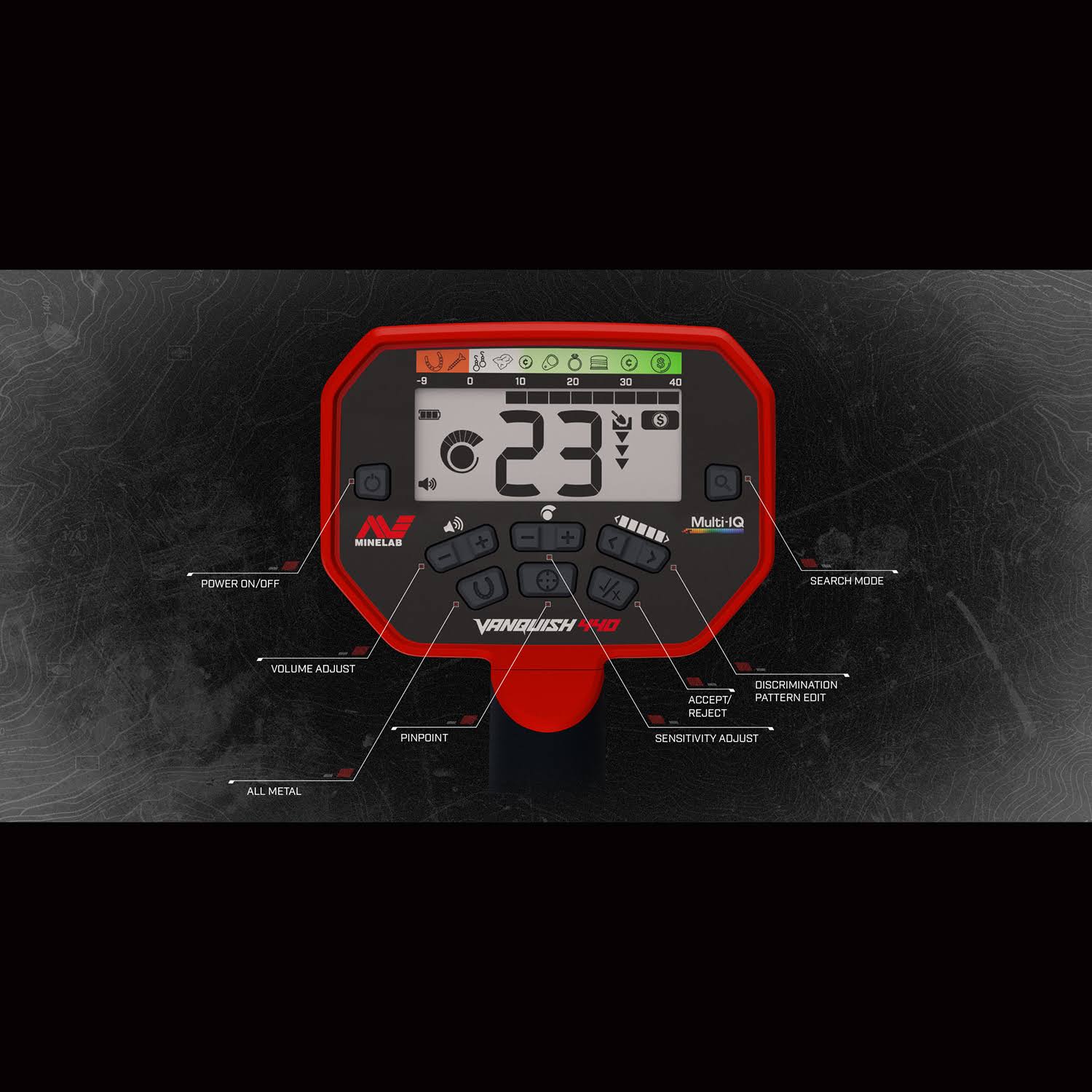 Minelab Vanquish 440 Metal Detector