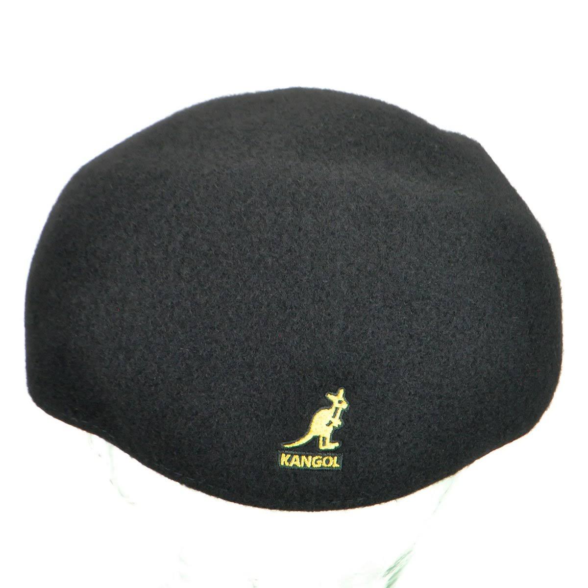 Men&s Kangol Seamless Wool 507 Cap, Black