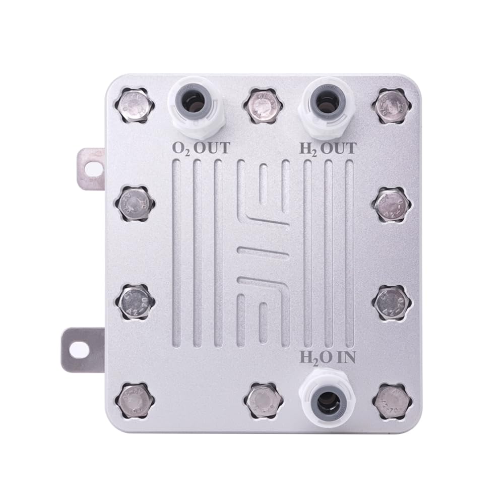 3200Ml H2 + 1600Ml O2 Hydrogen Electrolyzer Efficient and Alkali Resistant Titanium Filter H2 Gas Enrich Electrolyser Hydrogen Machine Accessories
