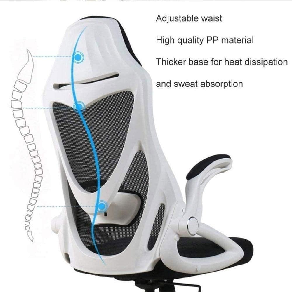 Ergonomic Office Desk Chair with Adjustable Armrest, Lumbar Support, Headrest and Breathable Skin Friendly Mesh