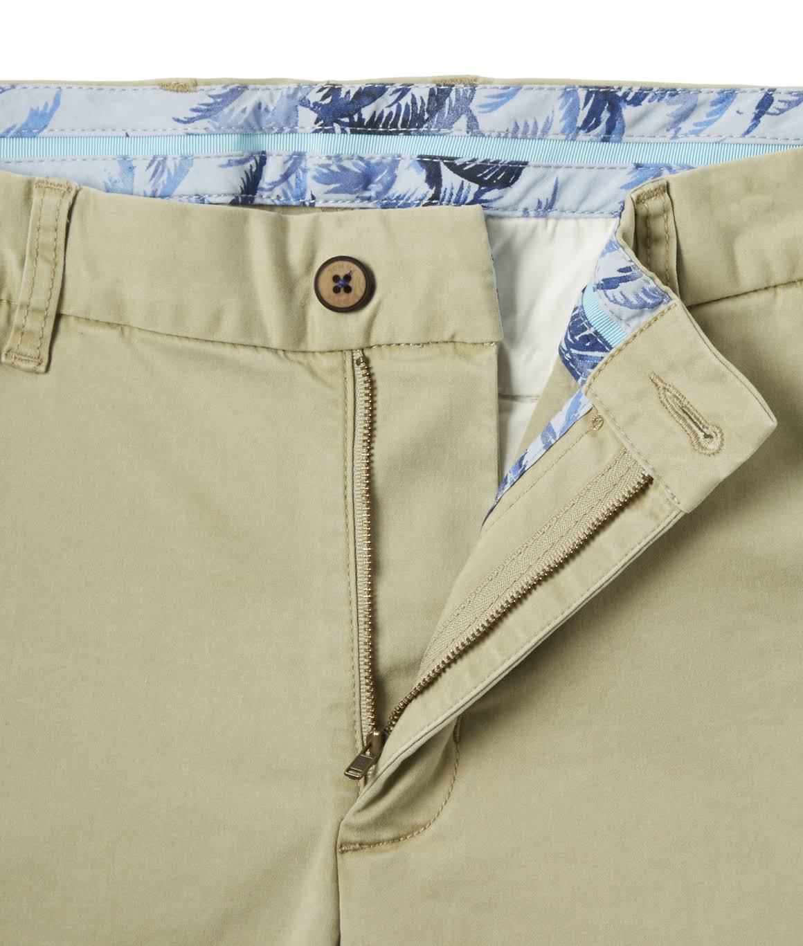 Tommy Bahama Boracay Flat Front Chino Pant, Men&s, Size: 35 30, Beige