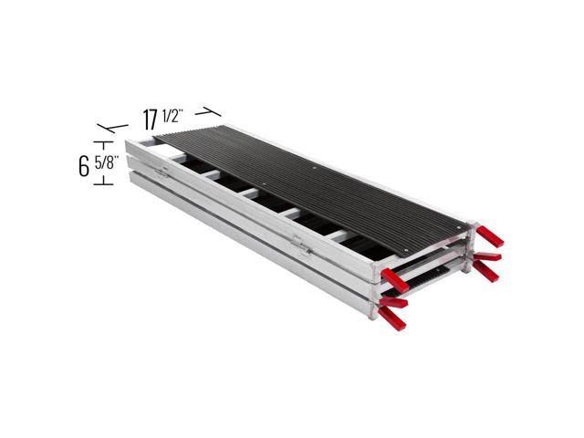 60x22 x 54x22 Snowmobile Loading Ramp with Center Extension Track